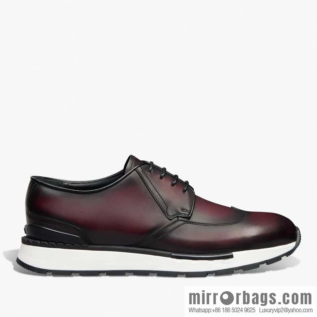 💋💍Berlut Bruti, Upgraded 4th Generation Private Model Outsole Fast Track Leather Sneakers