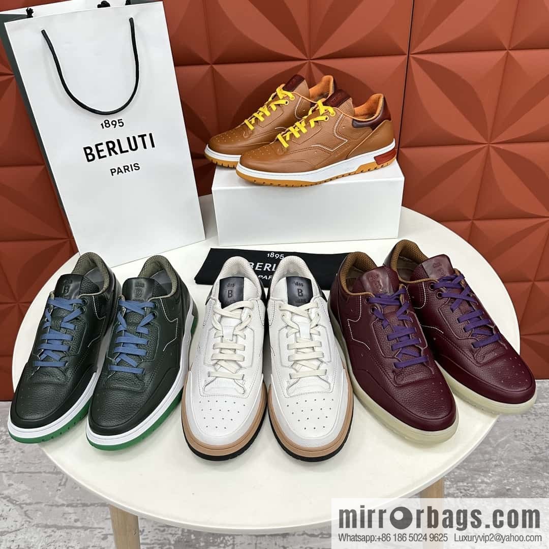 💋💍Berlut Bruti new play off ‼ new color 🔥 ceiling sneakers