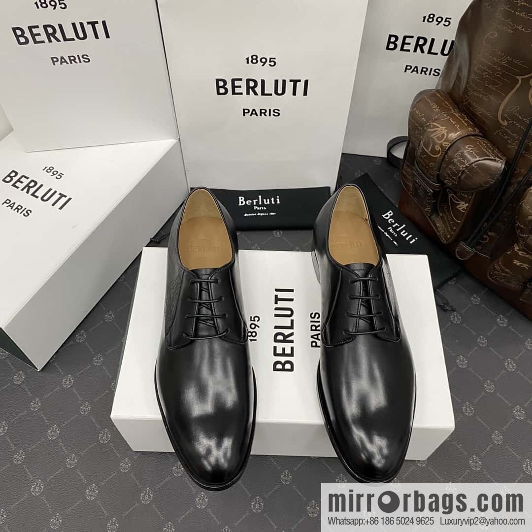 Hot Sale Returns Burlut Galet Hand Polished Cowhide Oxford Shoes