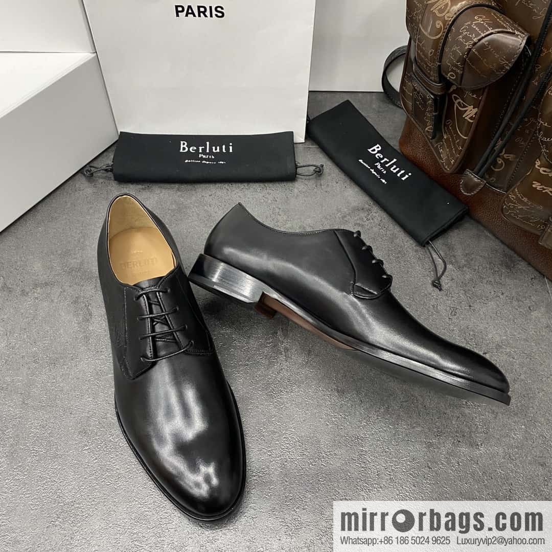 Hot Sale Returns Burlut Galet Hand Polished Cowhide Oxford Shoes
