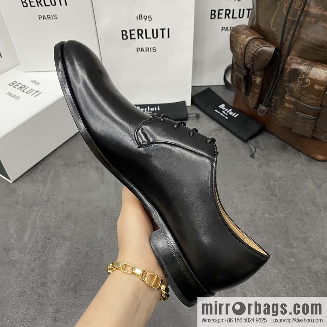 Hot Sale Returns Burlut Galet Hand Polished Cowhide Oxford Shoes