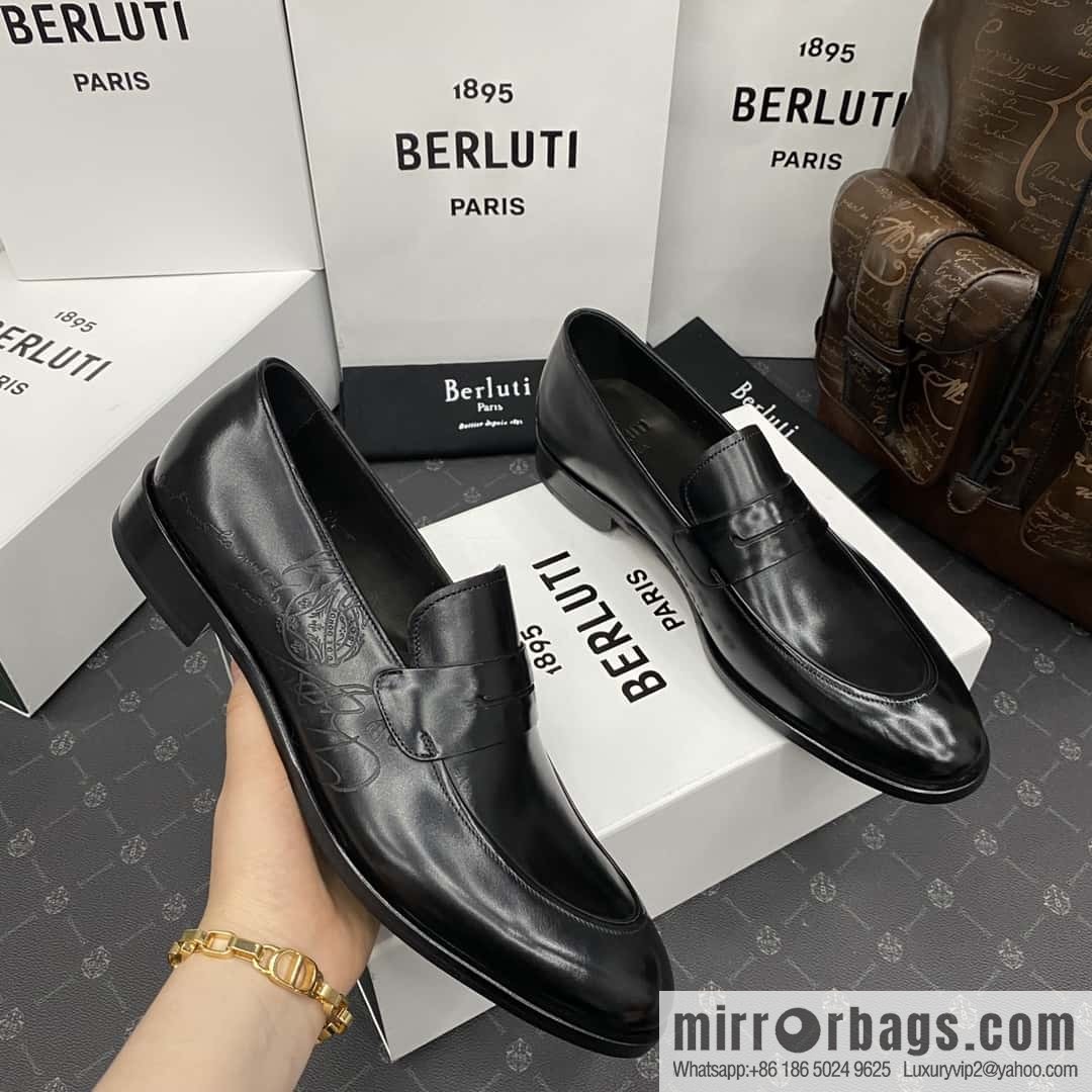 Hot Sale Returns Burlut Galet Hand Polished Cowhide Oxford Shoes