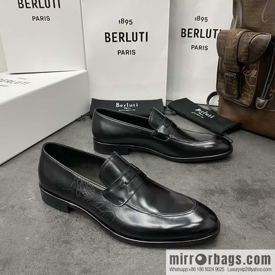 Hot Sale Returns Burlut Galet Hand Polished Cowhide Oxford Shoes