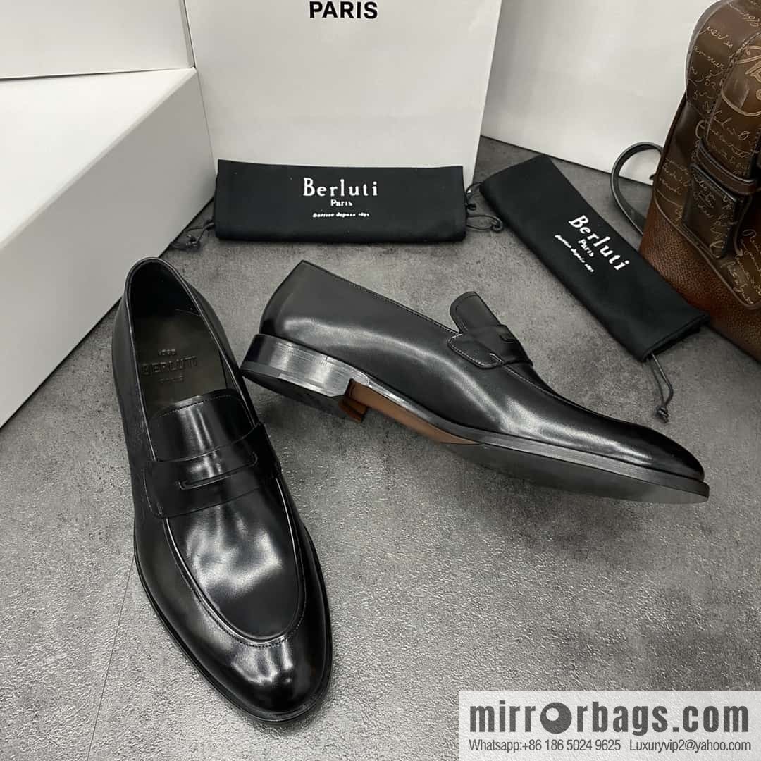 Hot Sale Returns Burlut Galet Hand Polished Cowhide Oxford Shoes