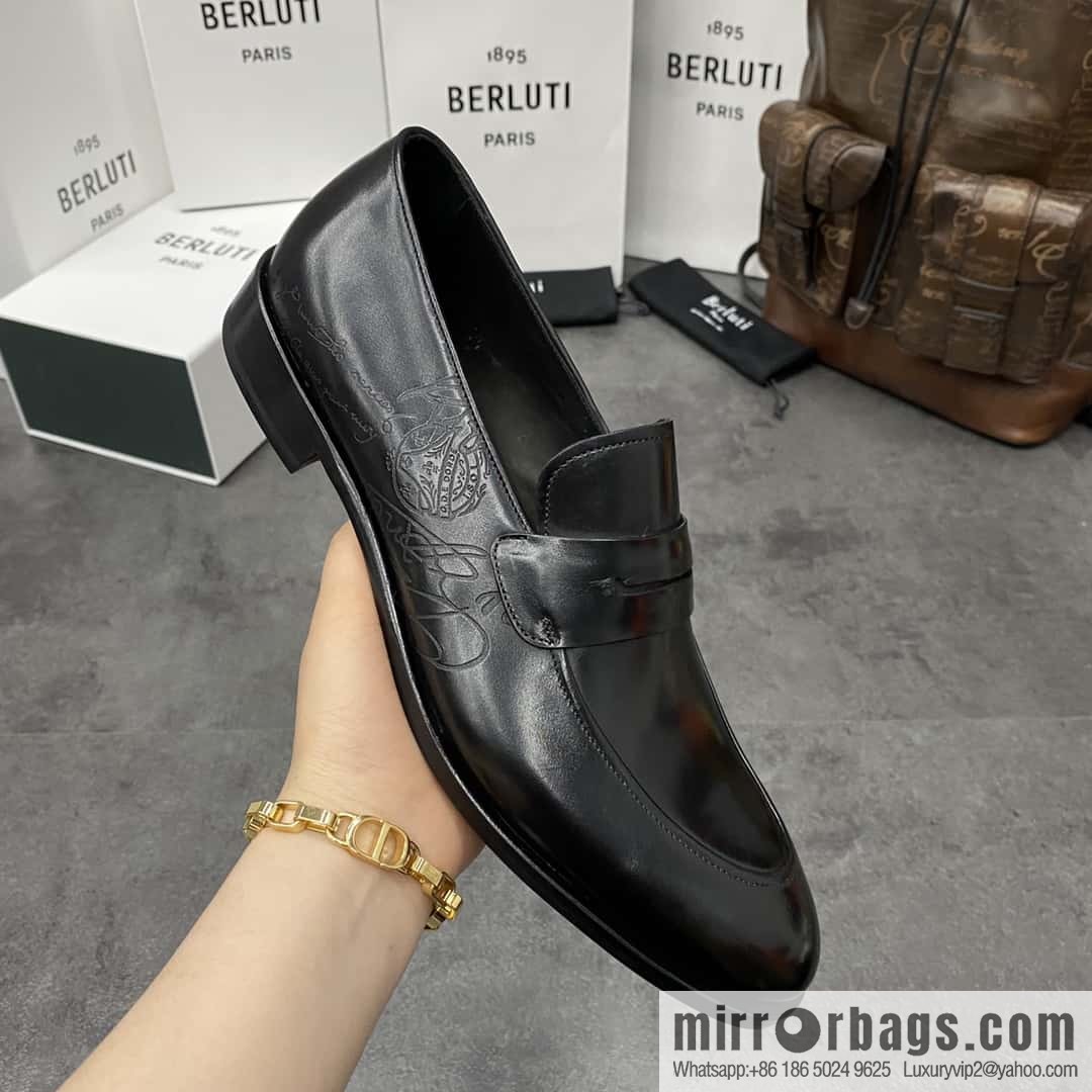 Hot Sale Returns Burlut Galet Hand Polished Cowhide Oxford Shoes