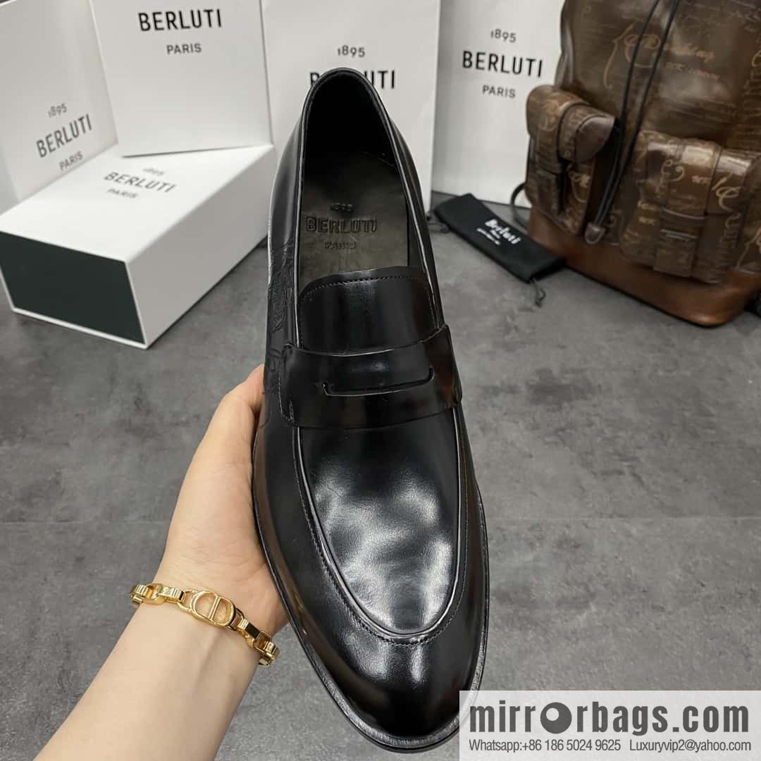 Hot Sale Returns Burlut Galet Hand Polished Cowhide Oxford Shoes
