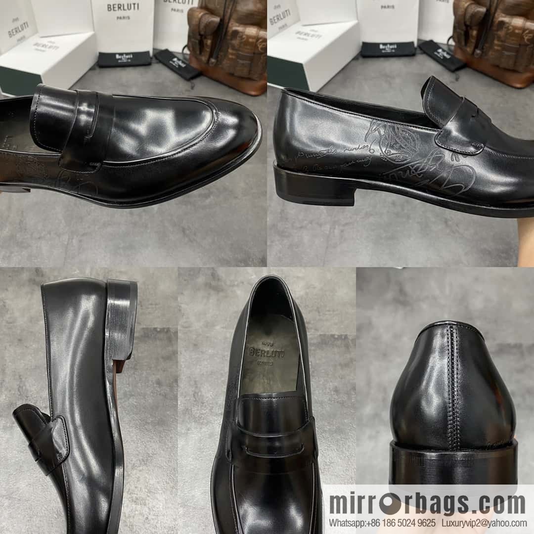 Hot Sale Returns Burlut Galet Hand Polished Cowhide Oxford Shoes