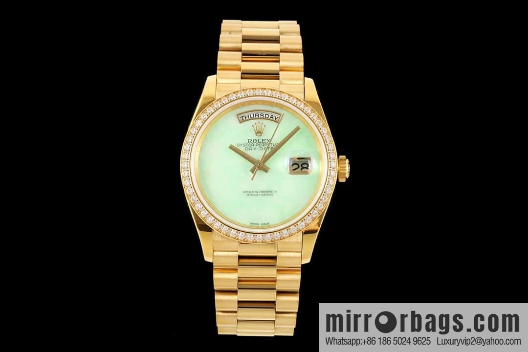 ROLEX Rolex Sunday 36mm DD Jewel Disc Series Watch