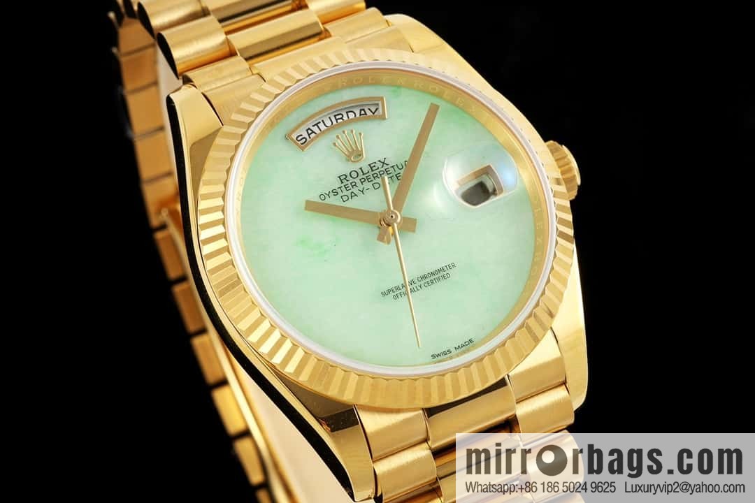 ROLEX Rolex Sunday 36mm DD Jewel Disc Series Watch