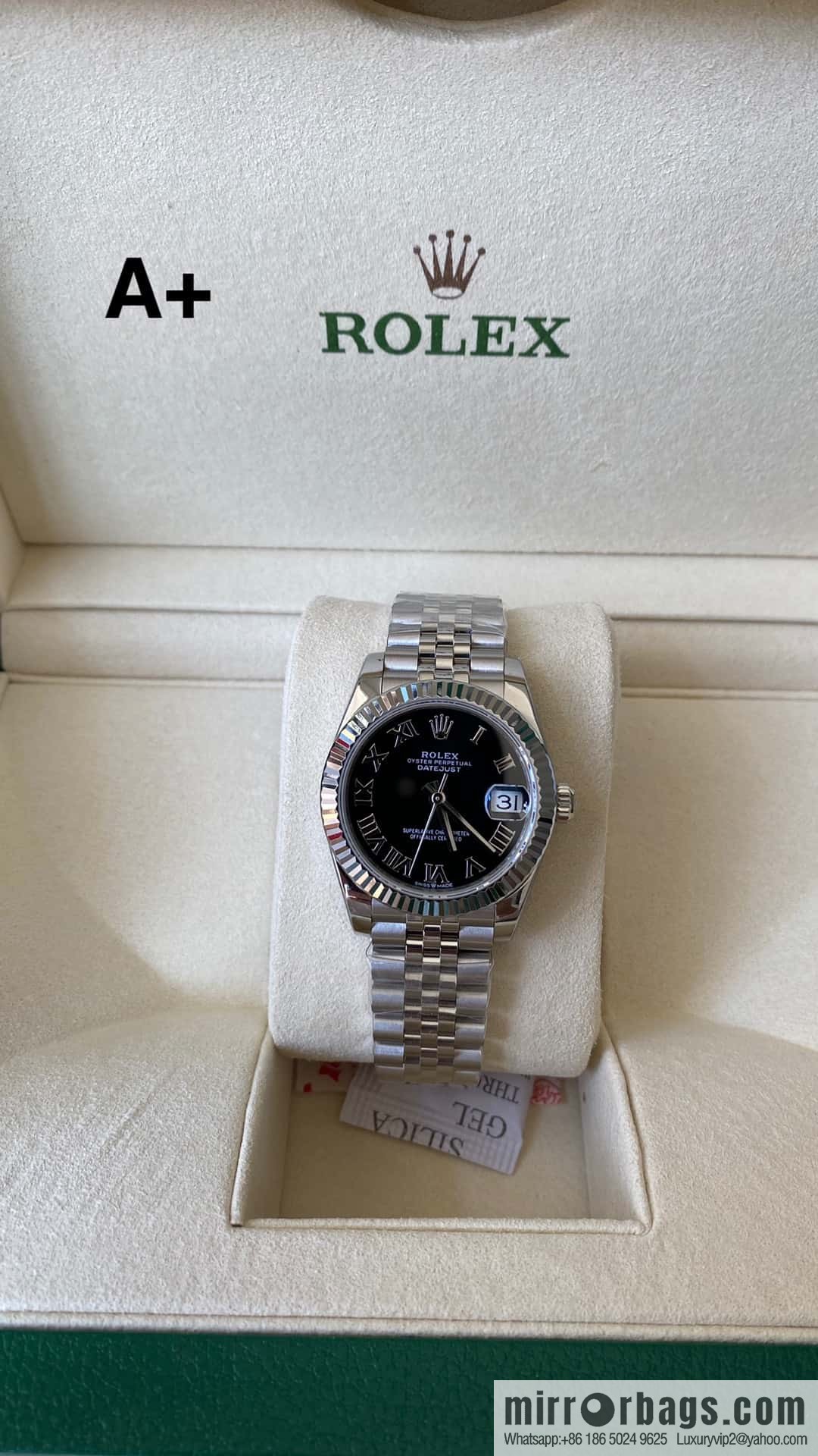 Factory New Rolex Rolex Women's Oyster Diary Watch 31mm