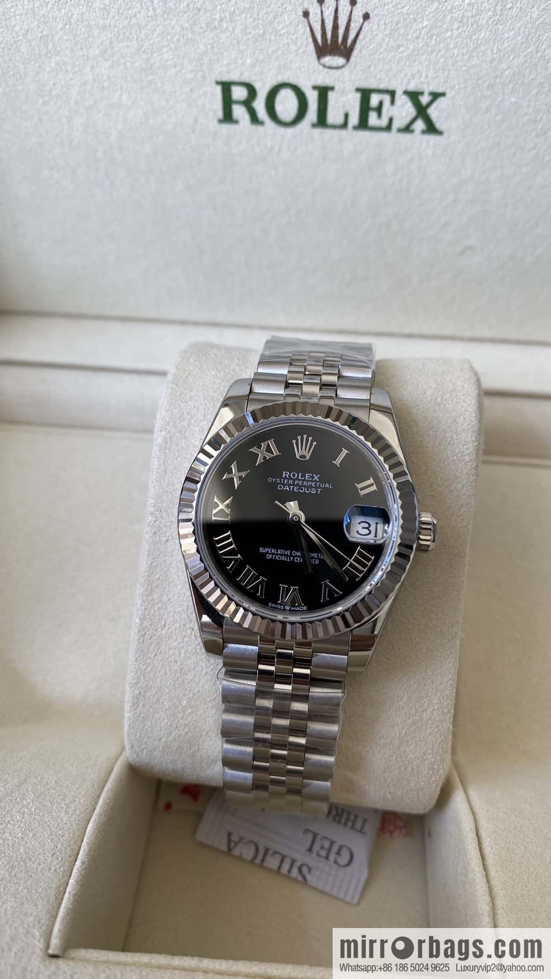 Factory New Rolex Rolex Women's Oyster Diary Watch 31mm