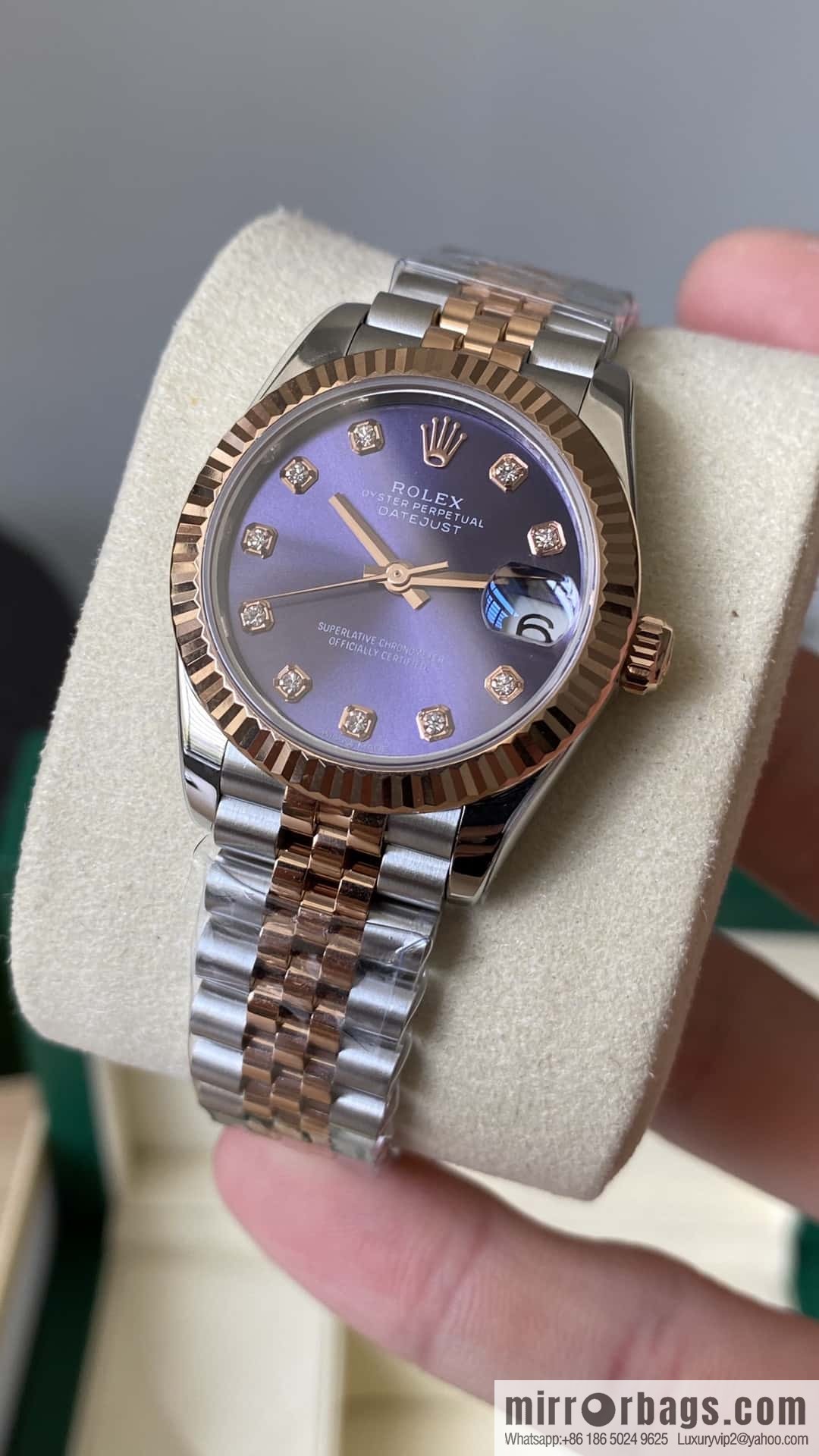 Factory New Rolex Rolex Women's Oyster Diary Watch 31mm