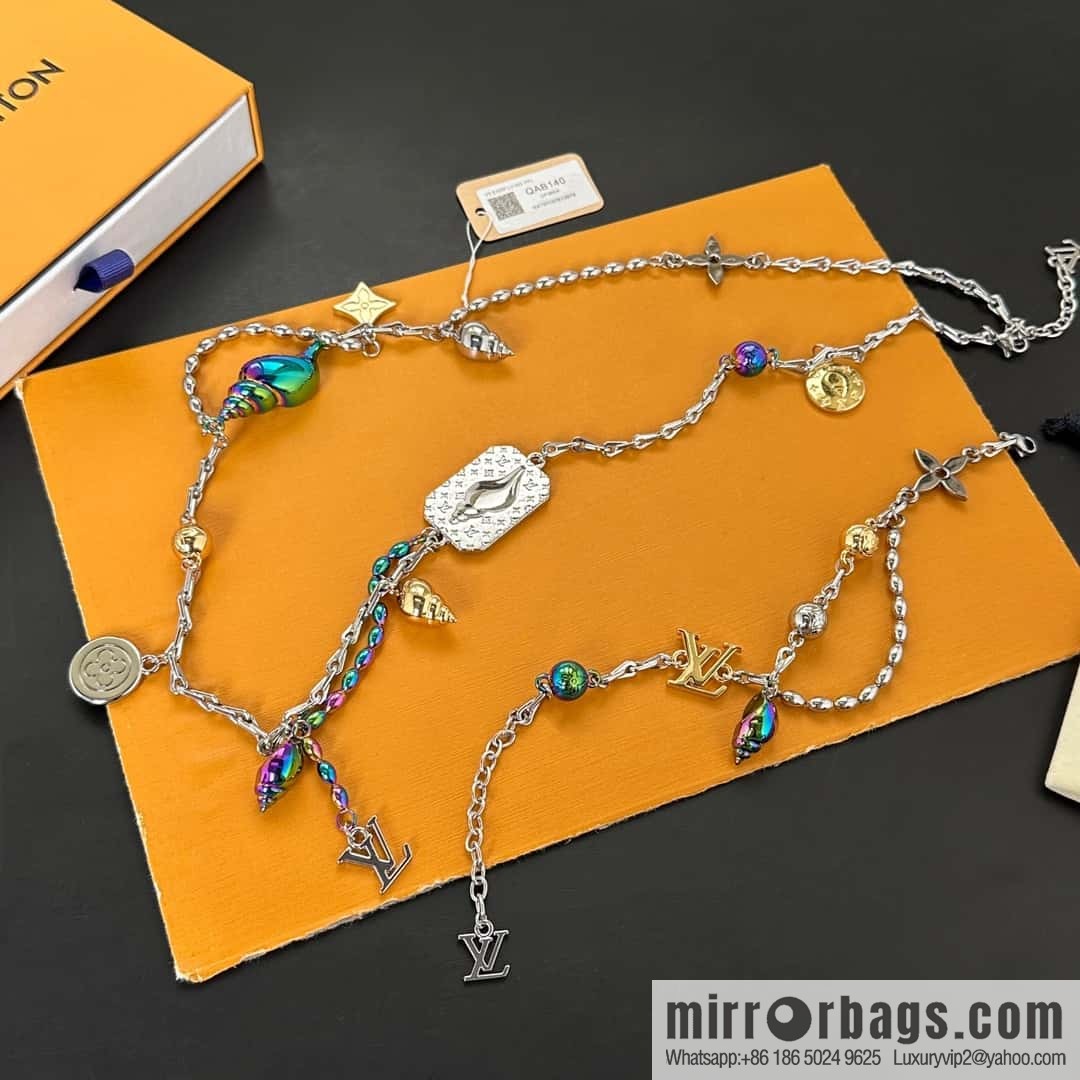 ❗️New ❗️ LV Louis Vuitton MNG PEARLS PARTY Necklace, Bracelet ☀️