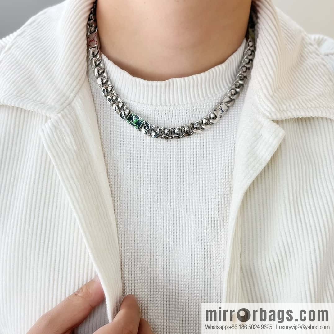 ❗️New ❗️ M01532 LV Louis Vuitton MOSAIC Necklace Bracelet