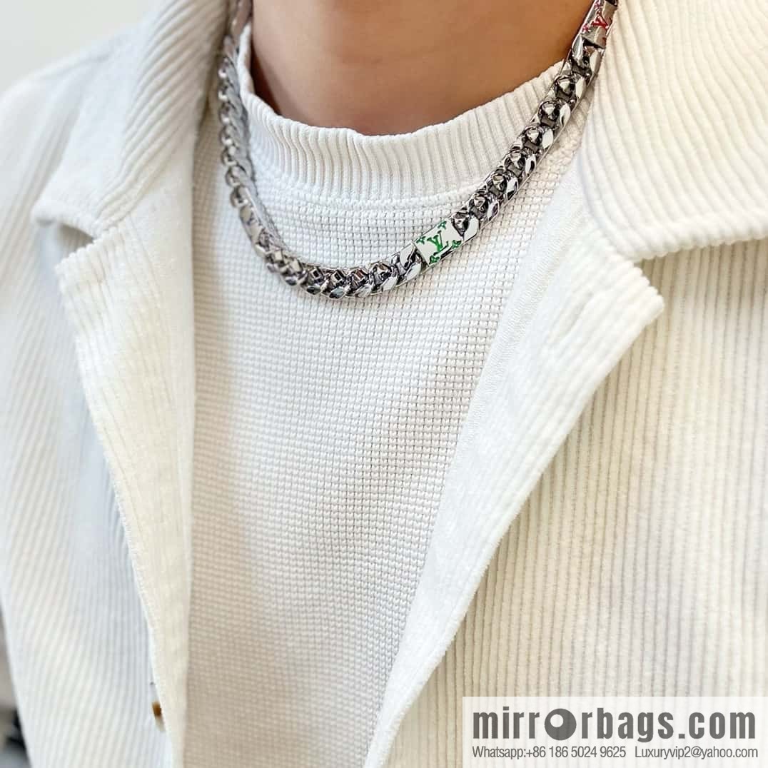❗️New ❗️ M01532 LV Louis Vuitton MOSAIC Necklace Bracelet