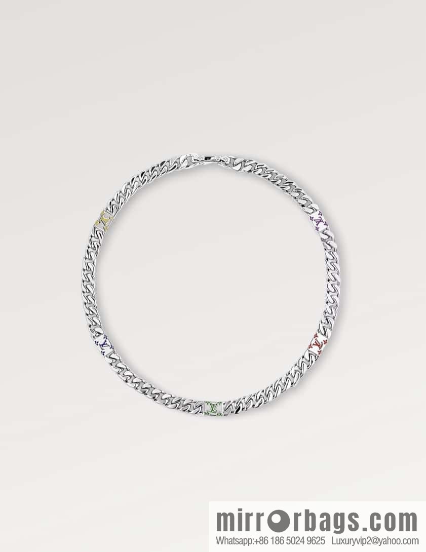 ❗️New ❗️ M01532 LV Louis Vuitton MOSAIC Necklace Bracelet