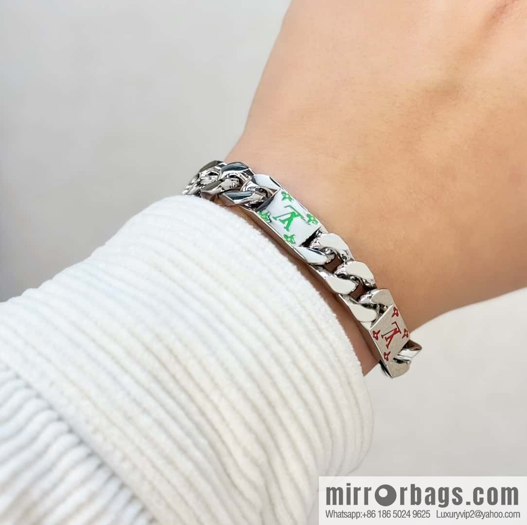 ❗️New ❗️ M01532 LV Louis Vuitton MOSAIC Necklace Bracelet