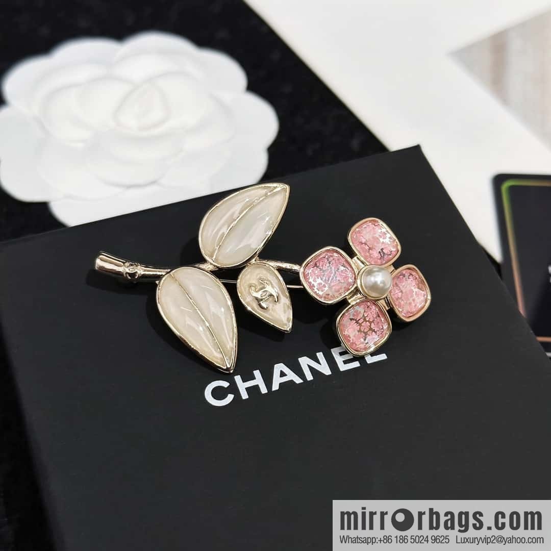 ❗️New ❗️ ☀️ new ☑️ Chanel double c flower brooch ☀️