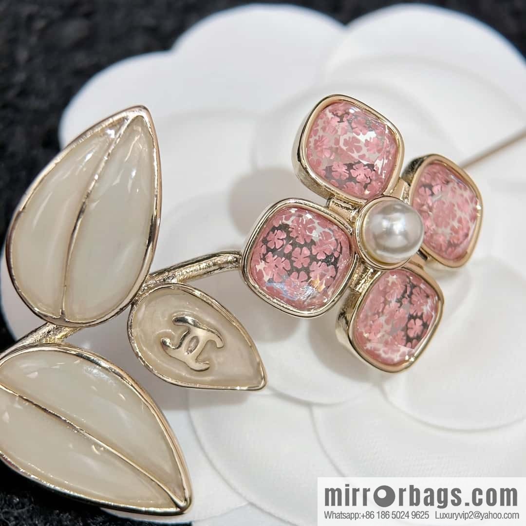 ❗️New ❗️ ☀️ new ☑️ Chanel double c flower brooch ☀️