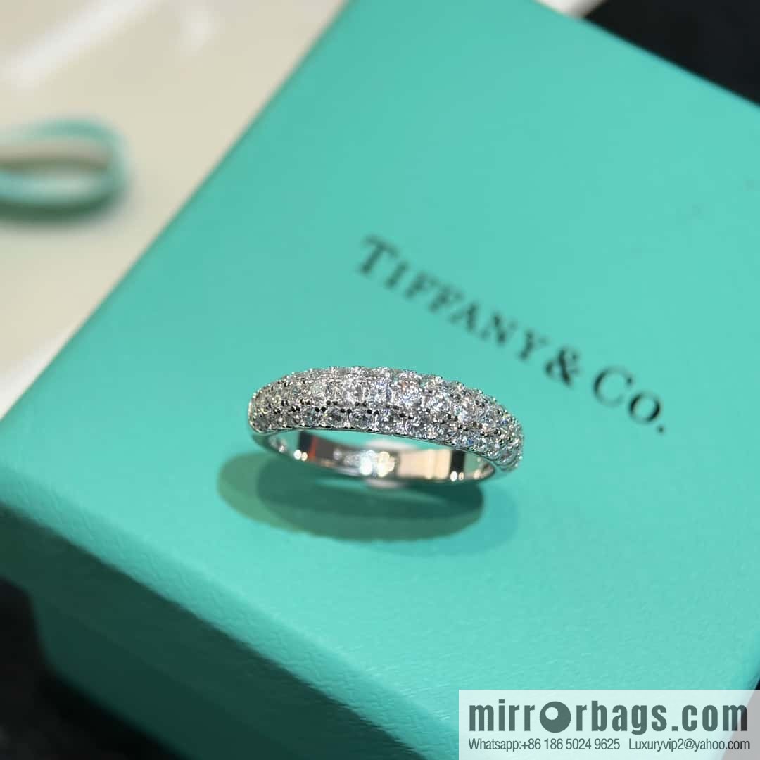 ❗️New ❗️ New ☑️ TIFFANY & Co. Half Full Diamond Ring