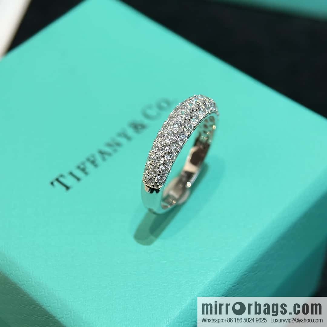 ❗️New ❗️ New ☑️ TIFFANY & Co. Half Full Diamond Ring
