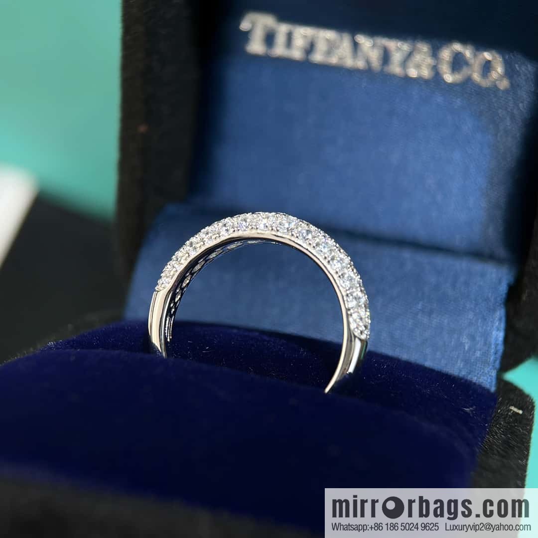 ❗️New ❗️ New ☑️ TIFFANY & Co. Half Full Diamond Ring