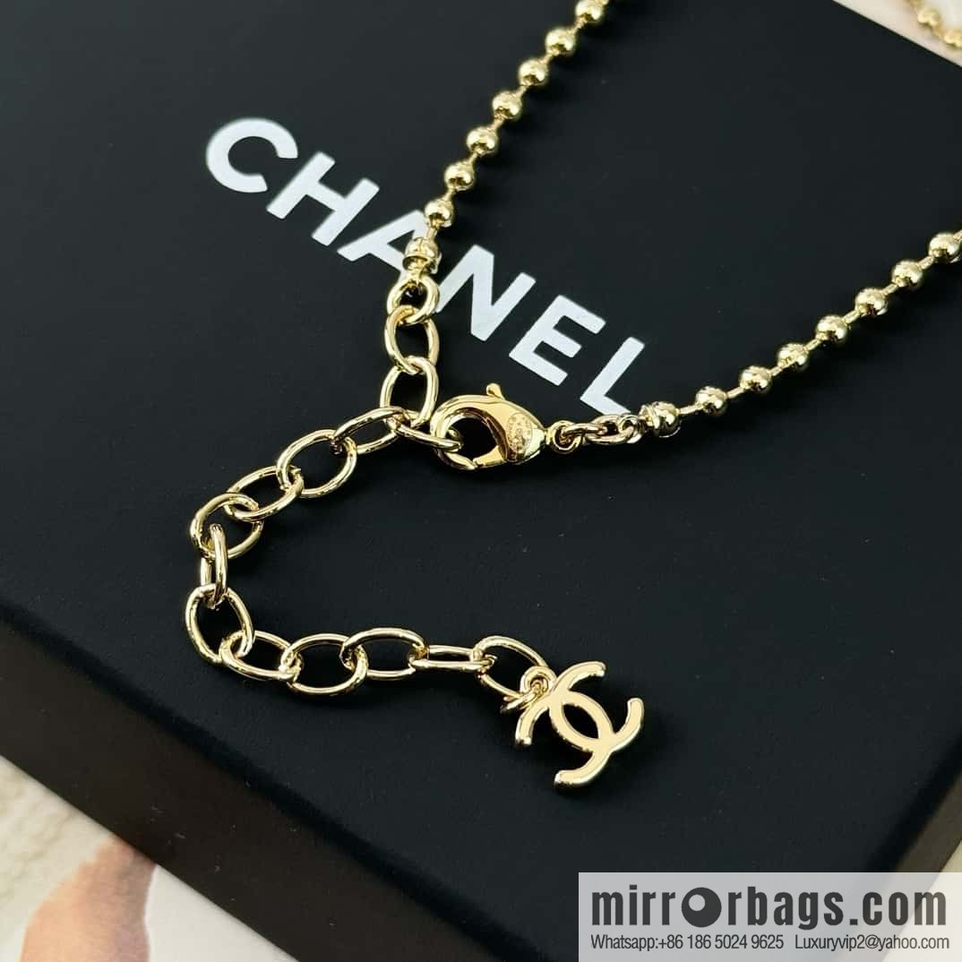 New ☑️ CHANEL double C peach heart love necklace, earrings and studs