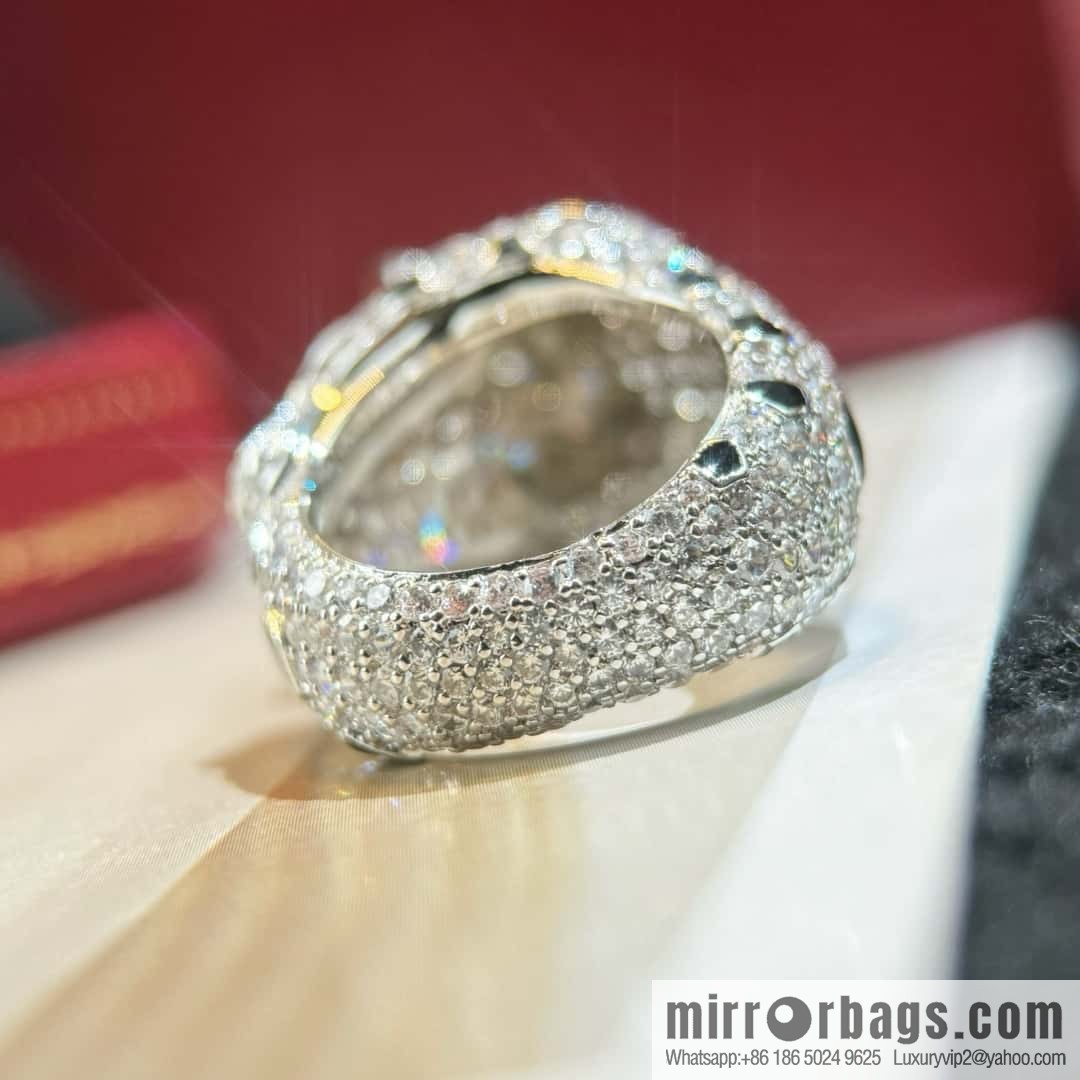 ❗️CNC version ❗️ ☀️ Cartier Cartier leopard ring, leopard head can be shaken ☀️
