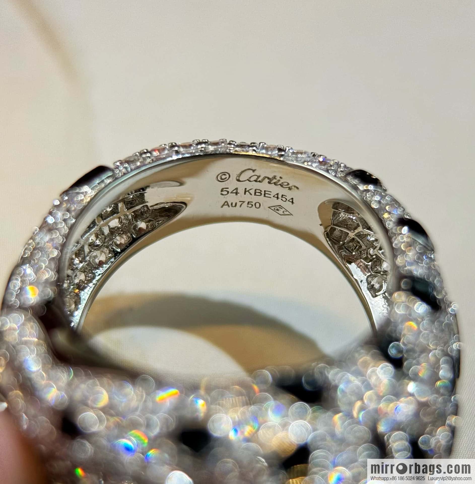❗️CNC version ❗️ ☀️ Cartier Cartier leopard ring, leopard head can be shaken ☀️