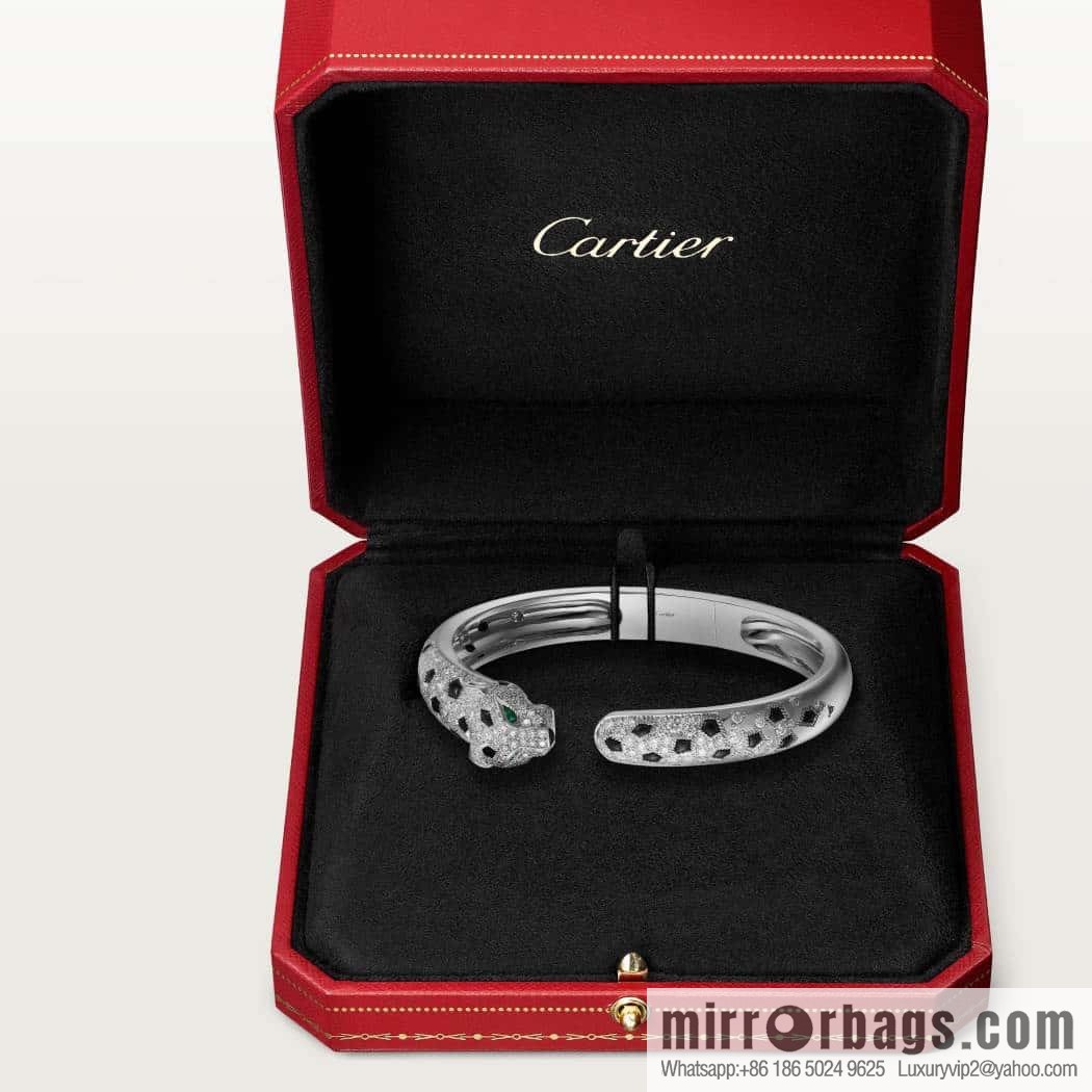 ❗️CNC version ❗️ ☀️ delivery of a full set of Cartier packaging ☀️ Cartier Cartier full diamond leopard bracelet ☀️