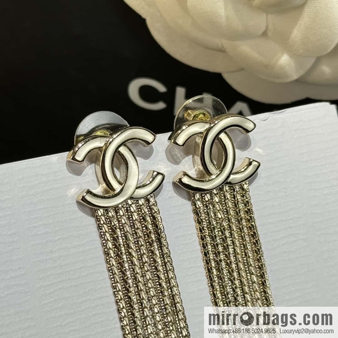 ❗️New ❗️ ☀️ new ☑️ chanel c2 double c tassel earrings ☀️