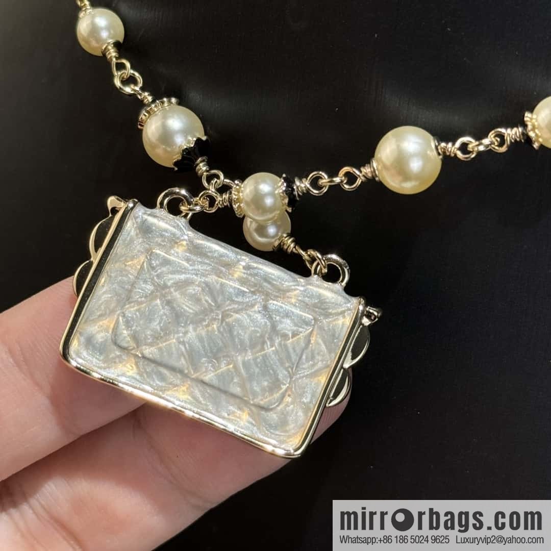 ❗️New ❗️☀️ New ☑️ Chanel bag pearl necklace ☀️