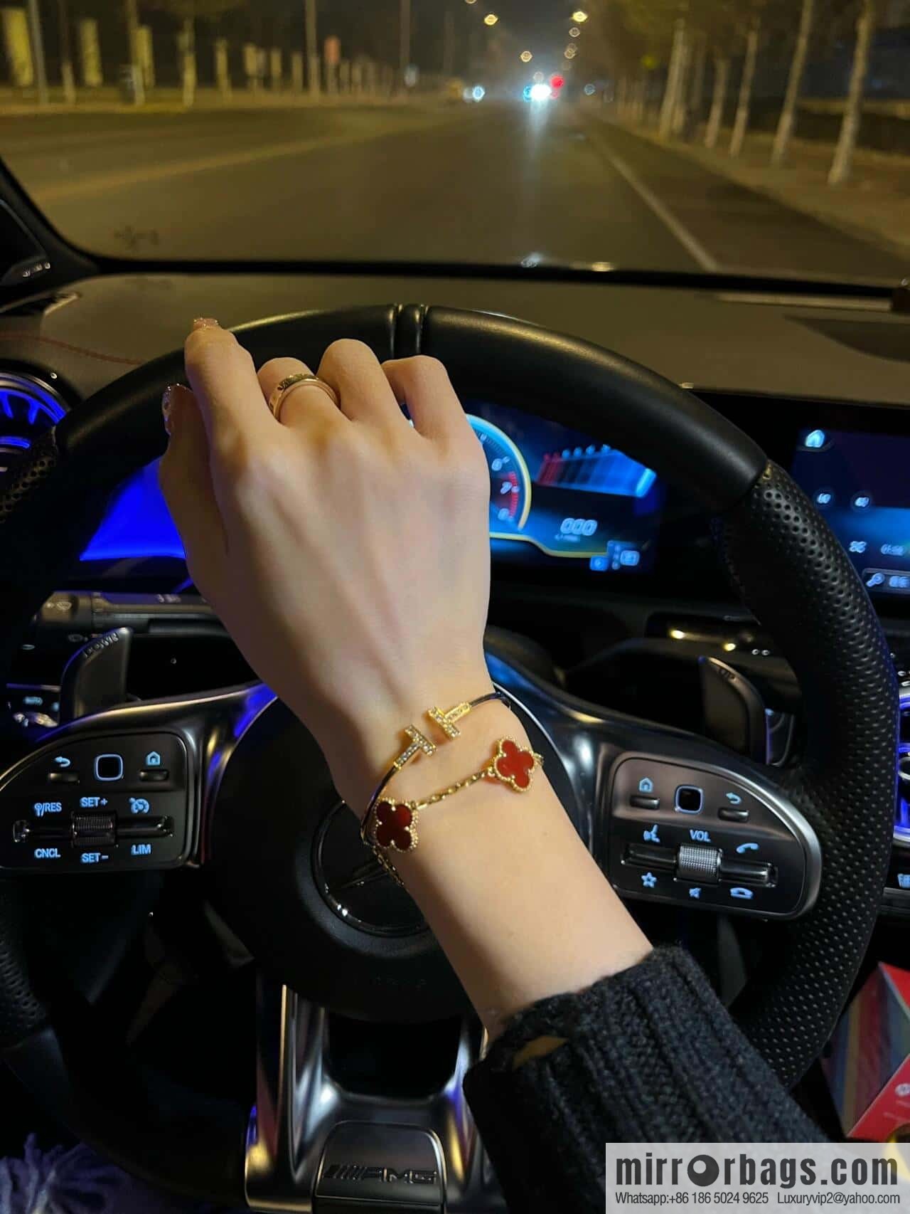 ❗️CNC version ❗️ ☀️ Van Cleef & Arpels agate four-leaf clover five-flower bracelet ☀
