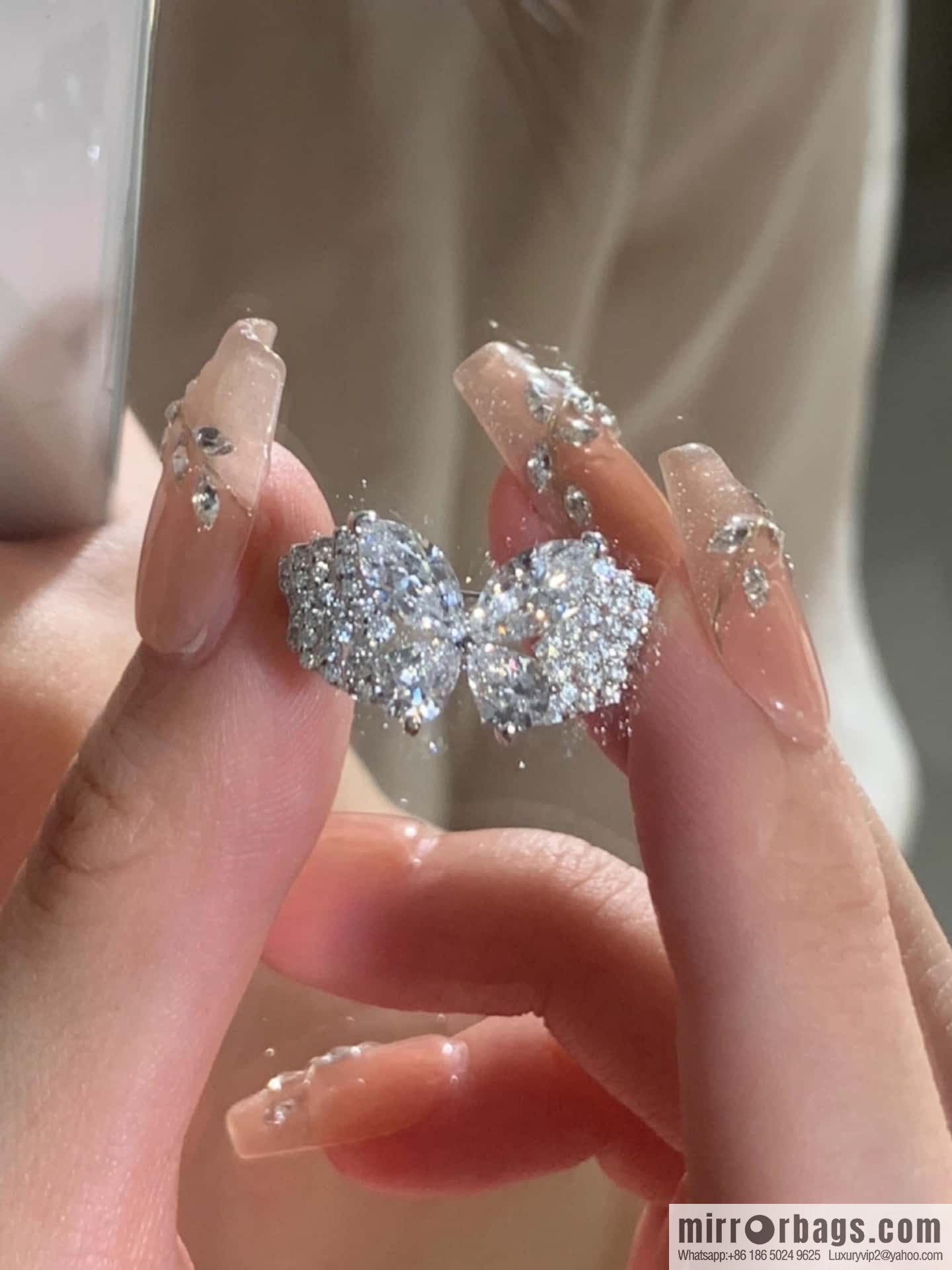 ❗️New ❗️ GRAFF Full Diamond Butterfly Ring