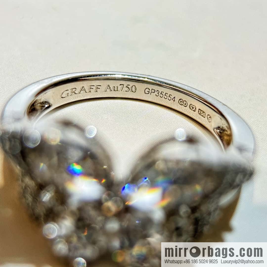 ❗️New ❗️ GRAFF Full Diamond Butterfly Ring