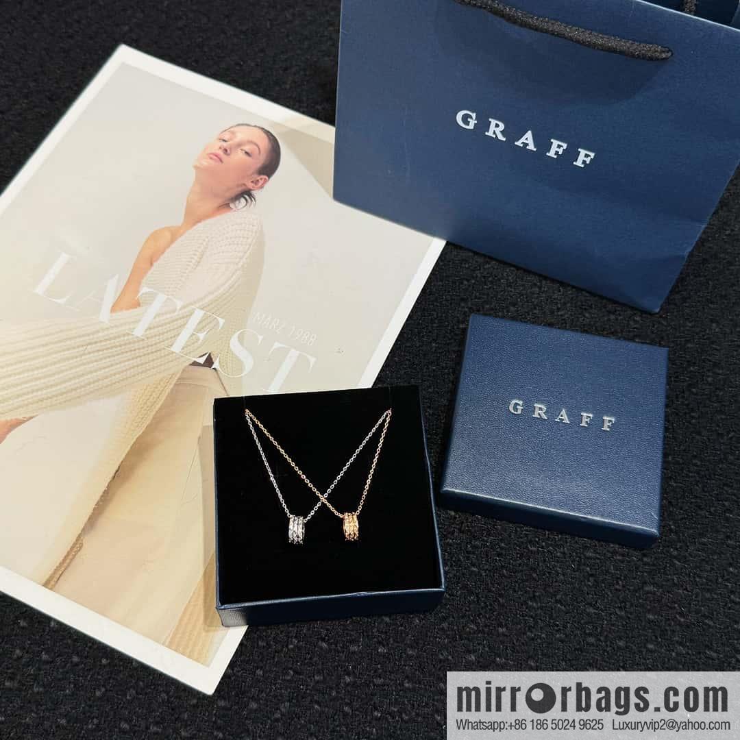 GRAFF Graff three-ring necklace