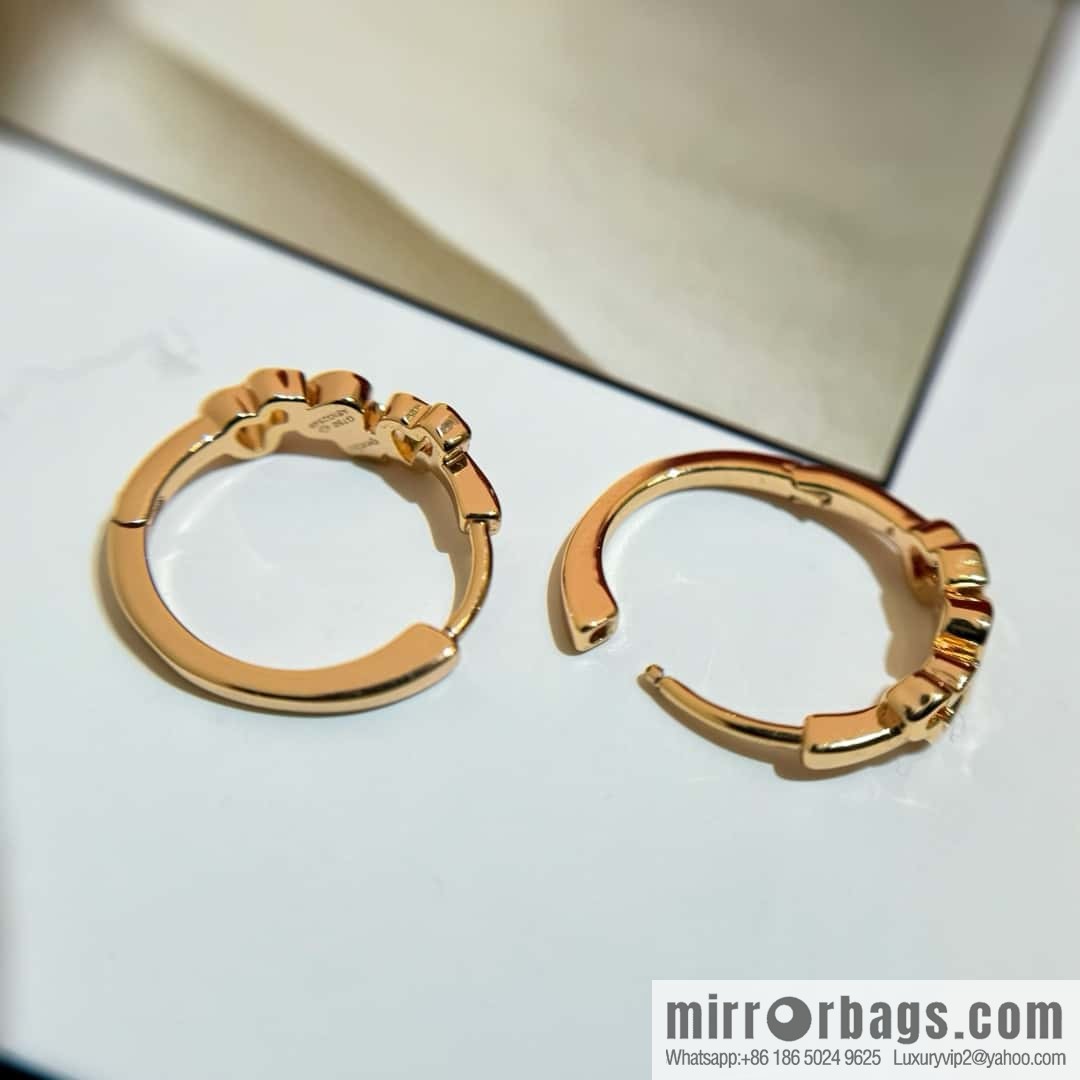 ❗️New ❗️ ☀️ original ☀️ Qeelin three gourd earrings stud earrings ☀️