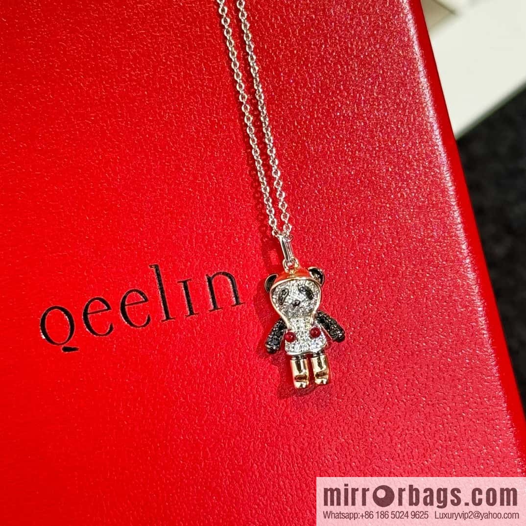 ❗️New ❗️ ☀️ original order ☀️ Qeelin bear BOBO necklace ☀️