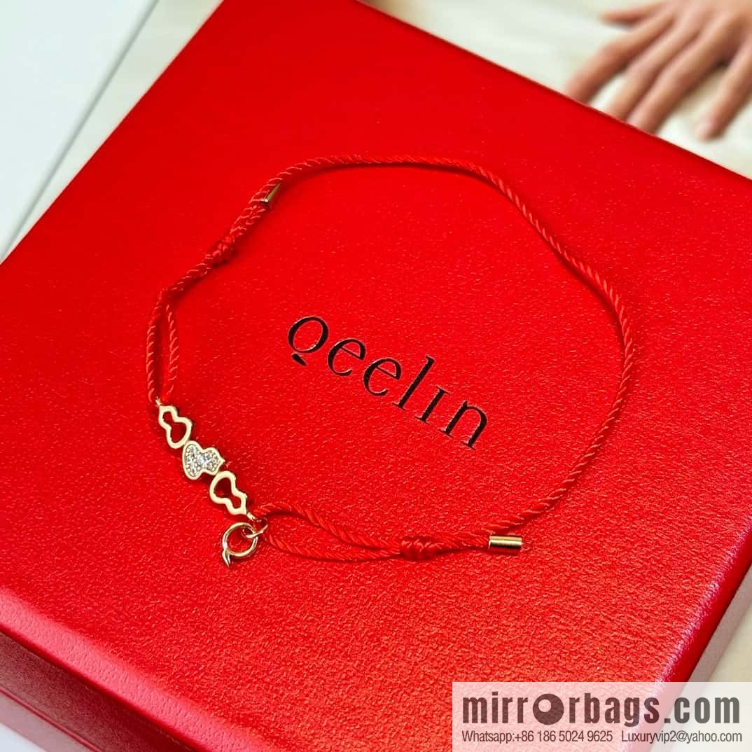 ❗️New ❗️ ☀️ original order ☀️ Qeelin three gourd red rope bracelet ☀️
