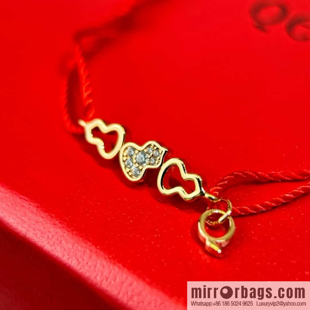 ❗️New ❗️ ☀️ original order ☀️ Qeelin three gourd red rope bracelet ☀️