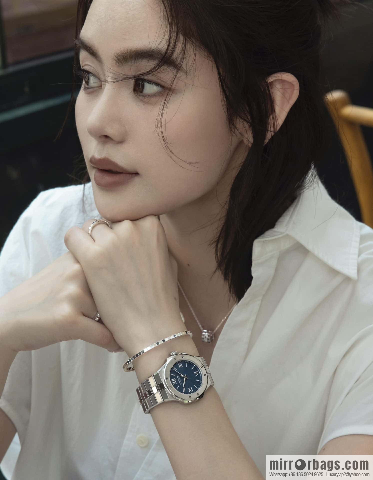 ❗️New ❗️ glossy, Chopard ICE CUBE series small square bracelet