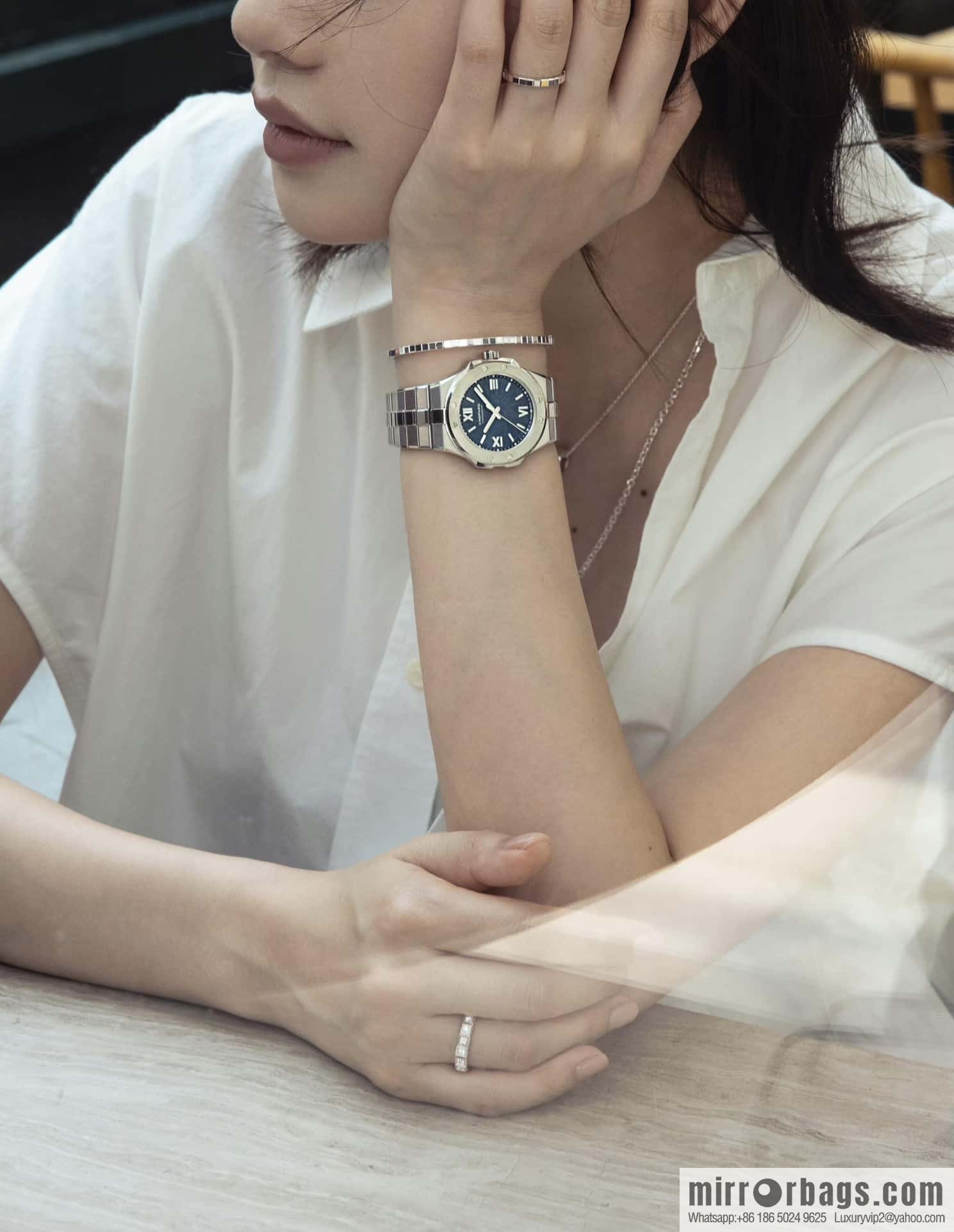 ❗️New ❗️ glossy, Chopard ICE CUBE series small square bracelet