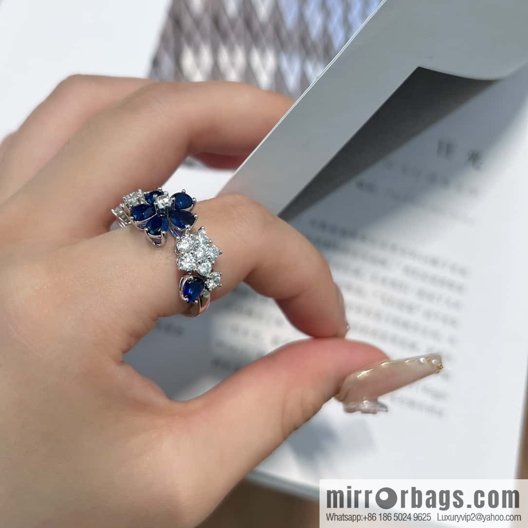 ❗️New ❗️ ☀️ Van Cleef & Arpels A Midsummer Night's Dream Folie des Pres Ring ☀️