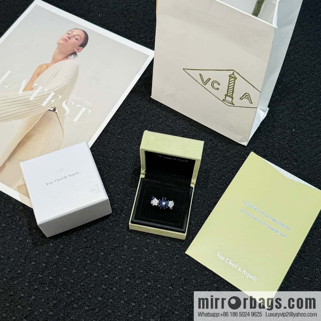 ❗️New ❗️ ☀️ Van Cleef & Arpels A Midsummer Night's Dream Folie des Pres Ring ☀️