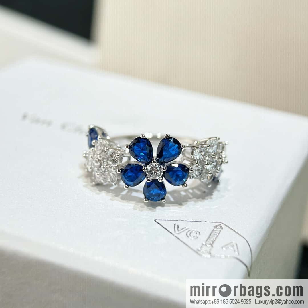 ❗️New ❗️ ☀️ Van Cleef & Arpels A Midsummer Night's Dream Folie des Pres Ring ☀️