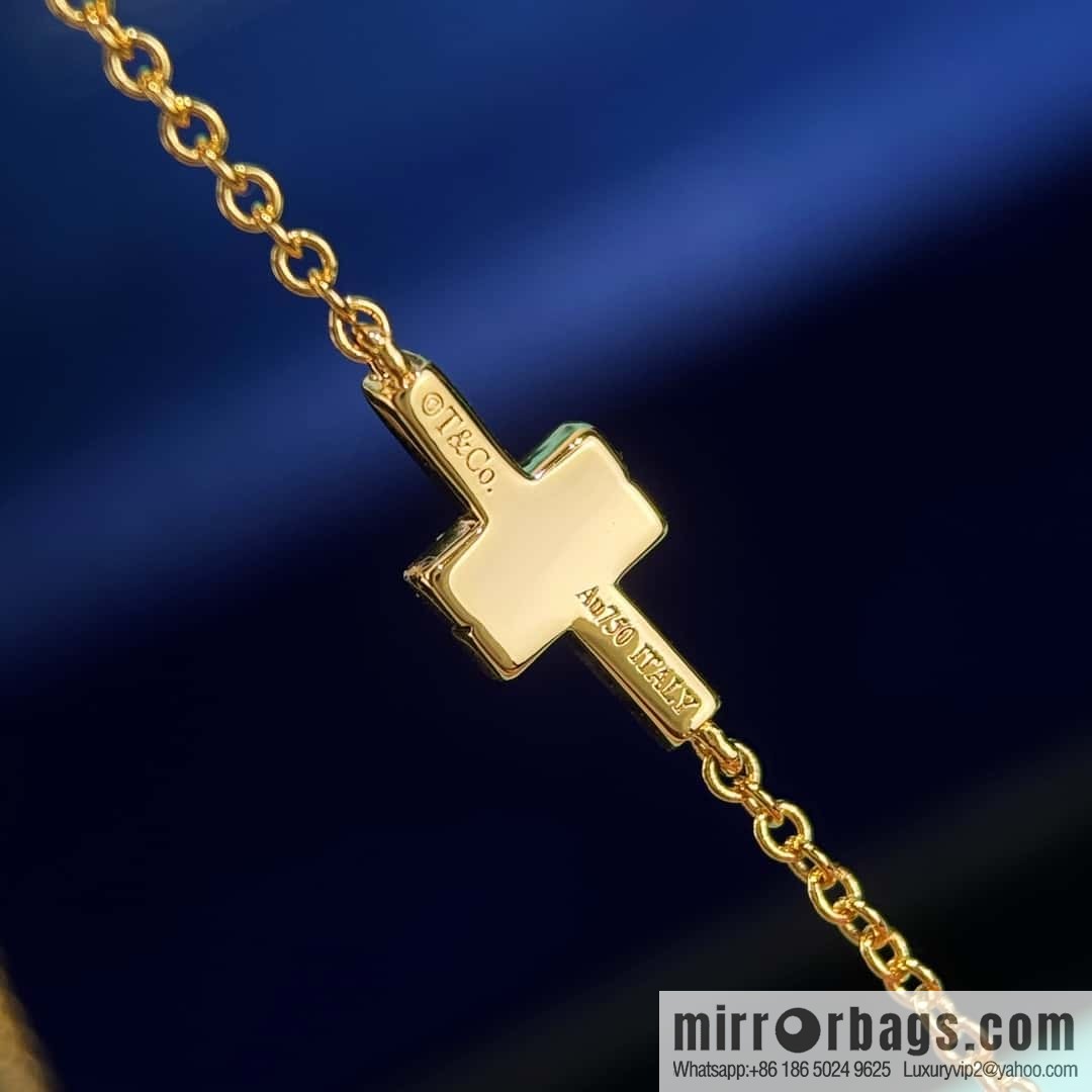 ❗️New ❗️ ☀️ Tiffany & co Double T Full Diamond Bracelet ☀️