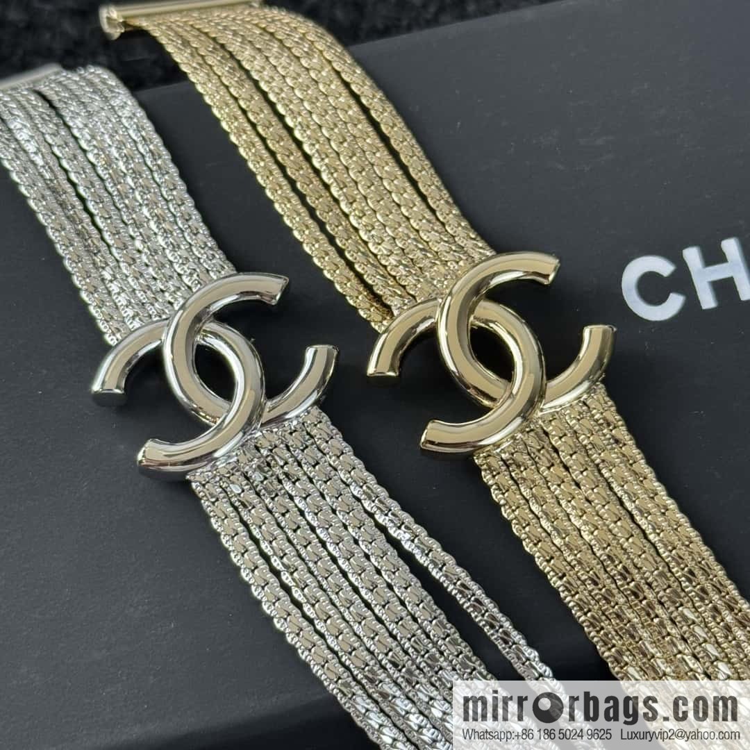❗️New ❗️☀️ New ☑️ Chanel Double C Tassel Lava Bracelet ☀️