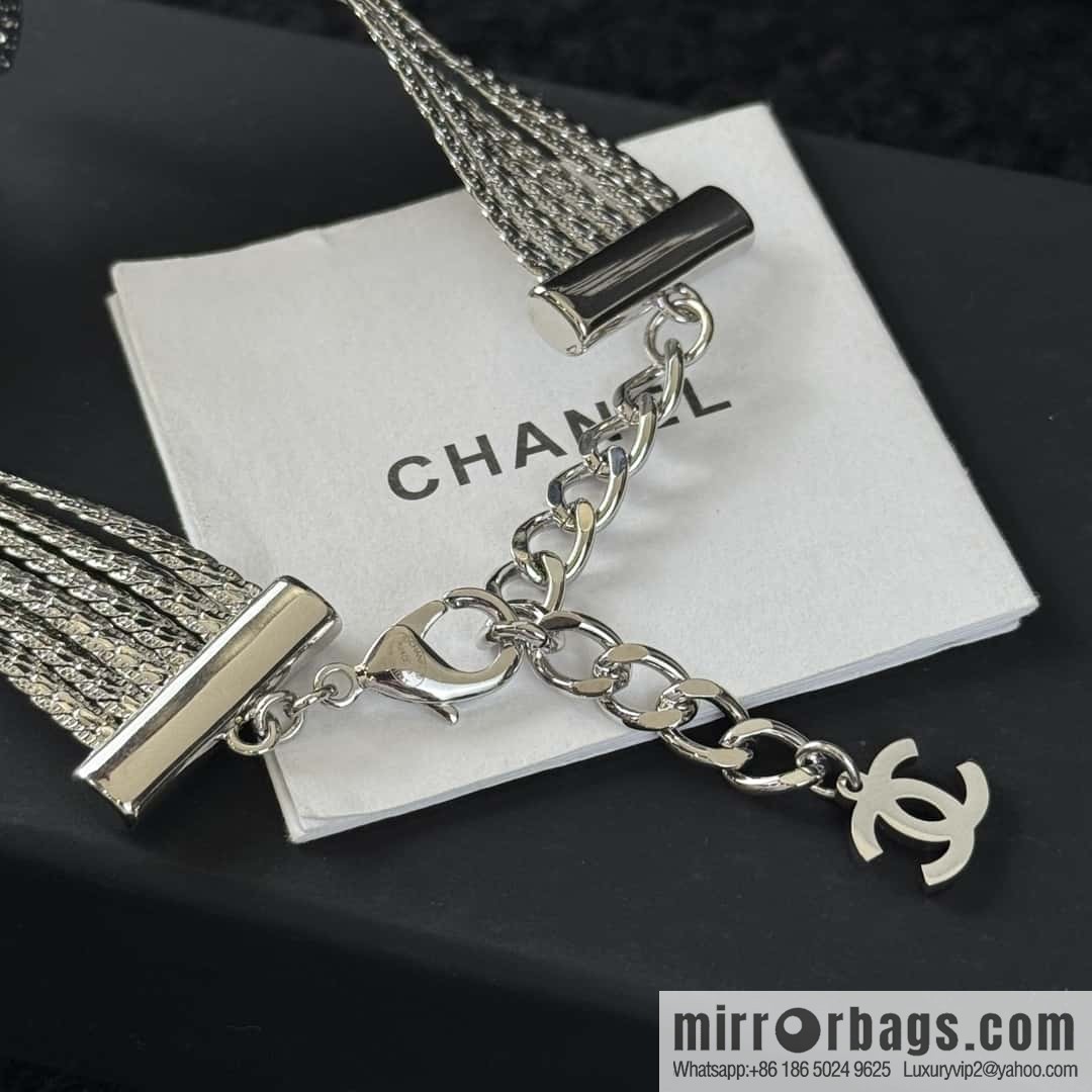 ❗️New ❗️☀️ New ☑️ Chanel Double C Tassel Lava Bracelet ☀️