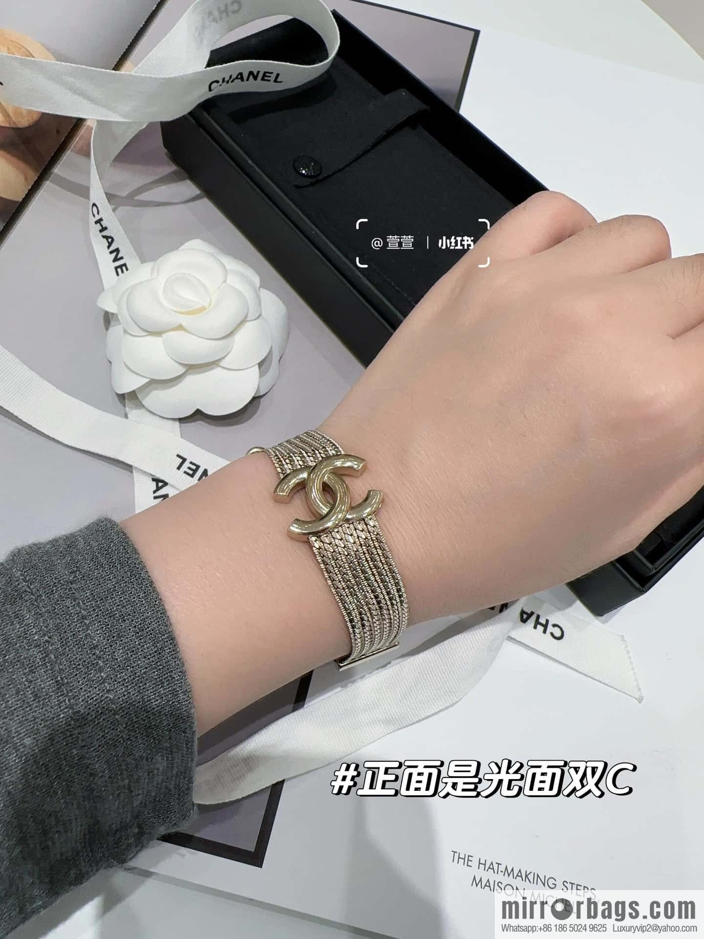 ❗️New ❗️☀️ New ☑️ Chanel Double C Tassel Lava Bracelet ☀️