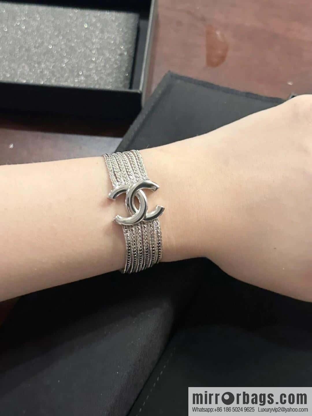 ❗️New ❗️☀️ New ☑️ Chanel Double C Tassel Lava Bracelet ☀️